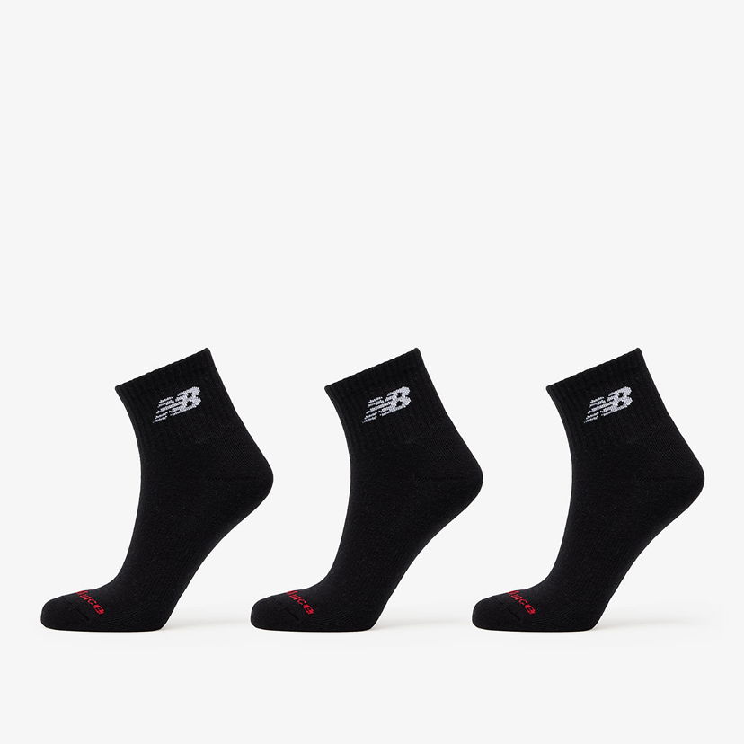 Sokker New Balance Everyday Ankle Socks 3-Pack Sort | LAS51303BK