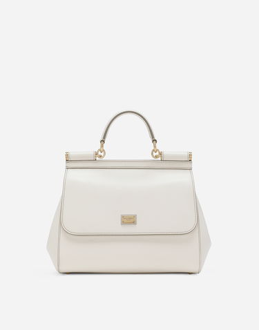 Håndtaske Dolce & Gabbana Dolce & Gabbana Handbag Hvid | BB6002B100180001, 0