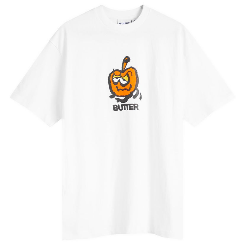 T-shirt Butter Goods Smug Graphic Tee, Size Large Hvid | BG251107-WHT