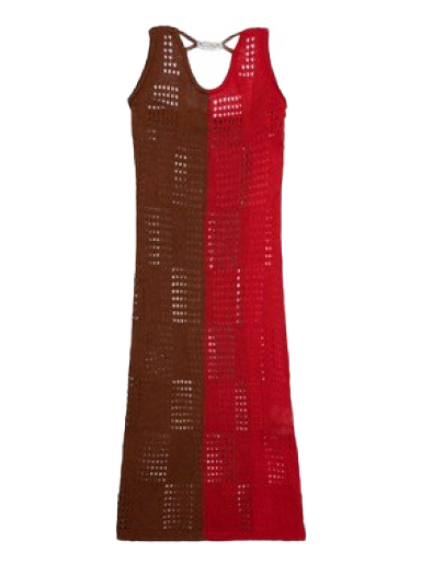 Kjole Andersson Bell Keira Block Knit Dress Rød | atb935w
