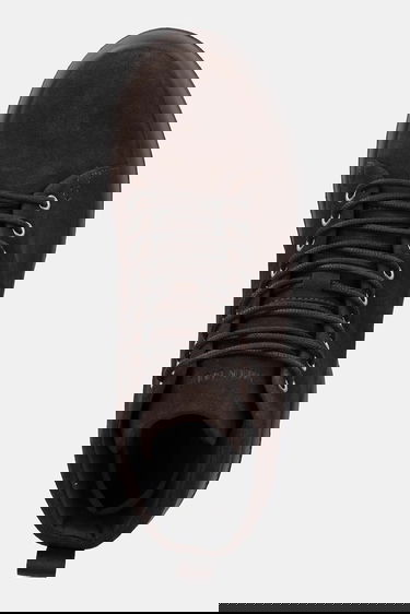 Sneakers og sko Moon Boot MEZZALUNA LACE UP MID SUEDE Boots Brun | 80D2500030.M010, 3