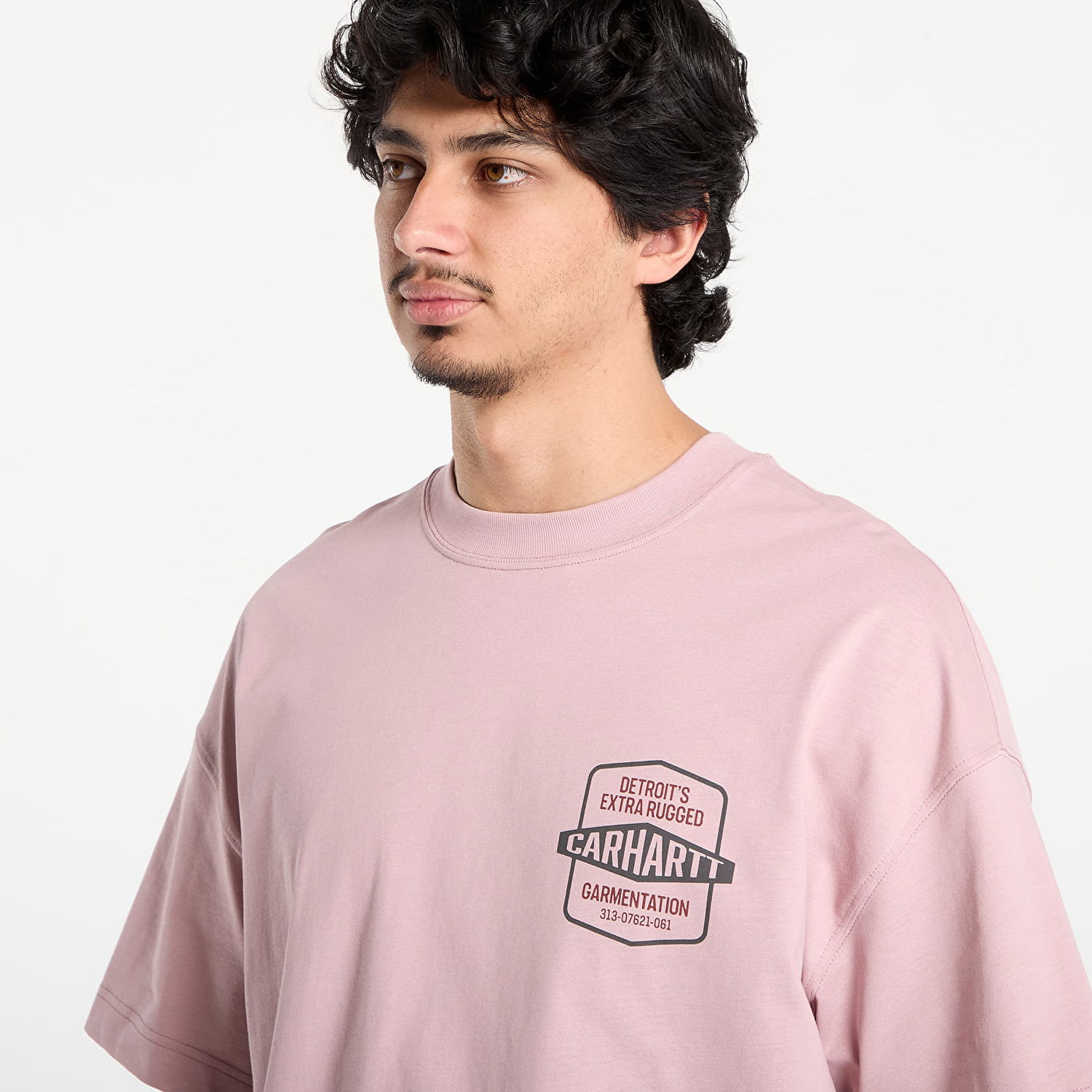 T-shirt Carhartt WIP Carhartt WIP S/S Networks T-Shirt Lyserød | I035624.1NJXX, 1