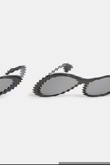 Solbriller Jacquemus Jacquemus NUVOLA Sunglasses Sort | JAC135C2SUN, 4