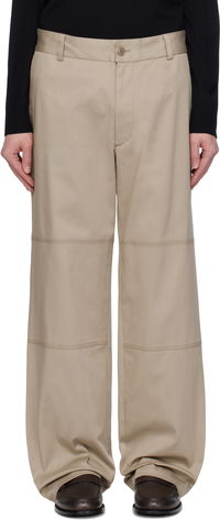Moncler Cotton Gabardine Trousers