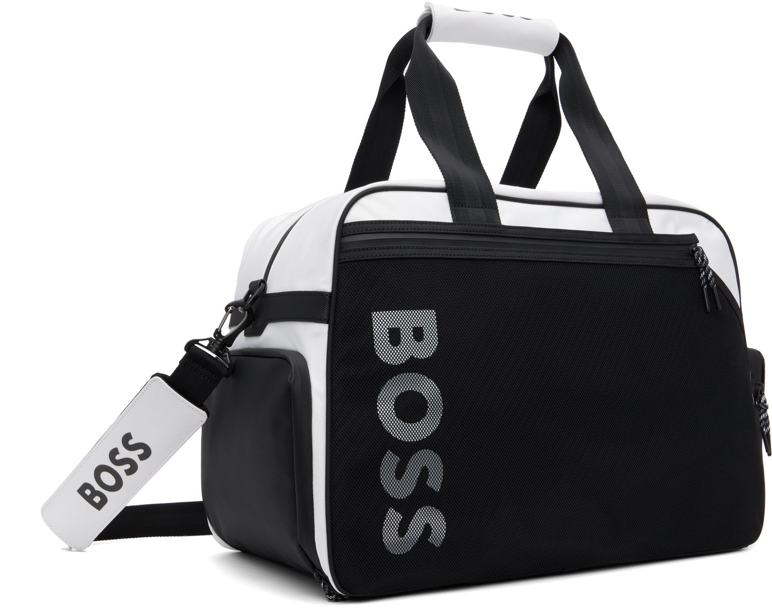 Rejsetaske BOSS BOSS Colour-Blocked Holdall Duffle Bag Sort | 50548091, 1