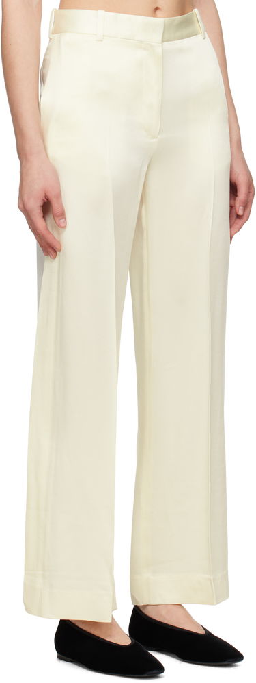 Bukser TOTEME TOTEME Cuff-Slit Trousers Gul | 251-WRB4483-FB0344, 1