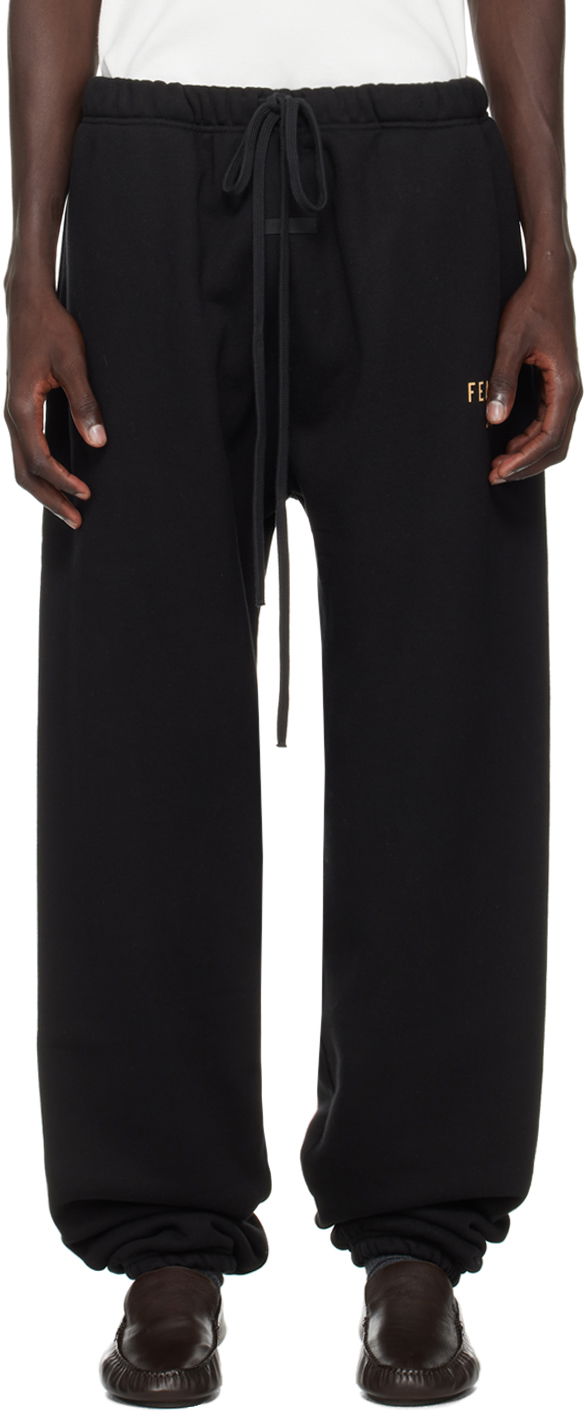 Joggingbukser Fear of God Essentials Sweatpants Sort | 130BT242020F