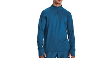 Sweatshirt Under Armour Qualifier Run Mørkeblå | 1379288-426, 1