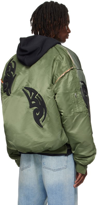 Bomberjakke VETEMENTS VETEMENTS x Alpha Industries Reworked Bomber Jacket Grøn | UH76BO890GG, 2