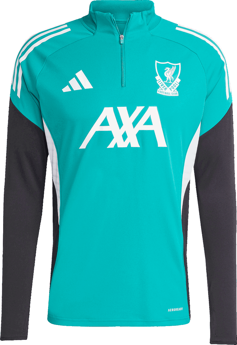 Jersey adidas Originals Liverpool FC European Training Top 2025/26 Long Sleeve Turkis | jv9004