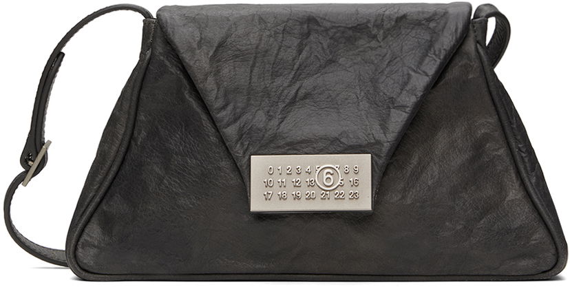 Skuldertaske Maison Margiela Numeric Medium Shoulder Bag Sort | SB6ZH0010 P6705