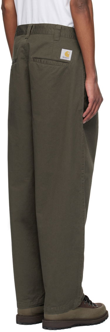 Bukser Carhartt WIP Merrick Relaxed Fit Cotton-Twill Trousers Grøn | I033759, 2