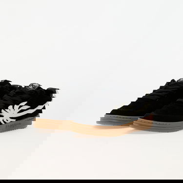 Sneakers og sko Palm Angels Palm Beach University Leather Black White Sort | PBIA015F24LEA0011001, 5