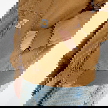 Jakke Carhartt WIP OG Active Hooded Canvas Full Zip Jacket Brun | I035891-HZ.4O, 4