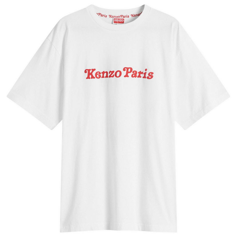 T-shirt KENZO Verdy Collection Oversized T-Shirt Hvid | FF58TS4814SG-02