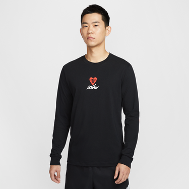 T-shirt Nike Sportswear Long Sleeve T-Shirt Sort | HV9807-010, 1