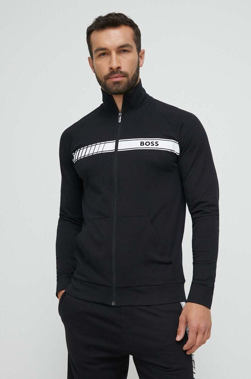 Sweatshirt BOSS Authentic Full Zip Jacket Sort | 50496746, 0