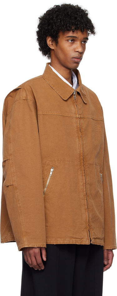 Jakke Maison Margiela MM6 Maison Margiela Canvas Jacket Brun | SH0AM0048 M35249, 4