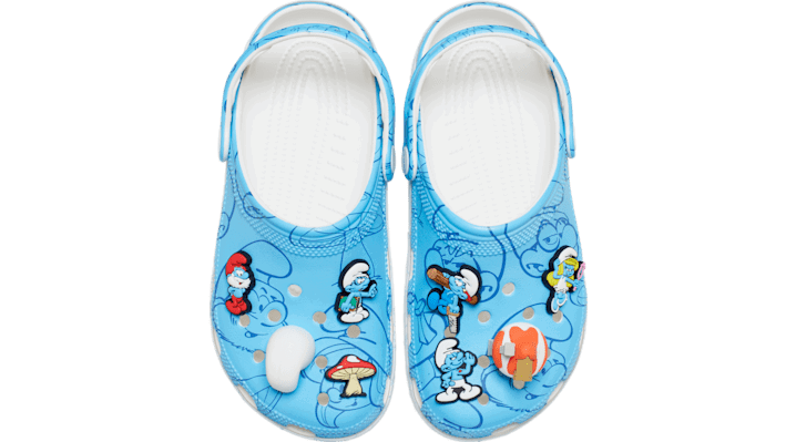 Sneakers og sko Crocs Smurfs Classic Clogs Blå | 210820-90H, 0