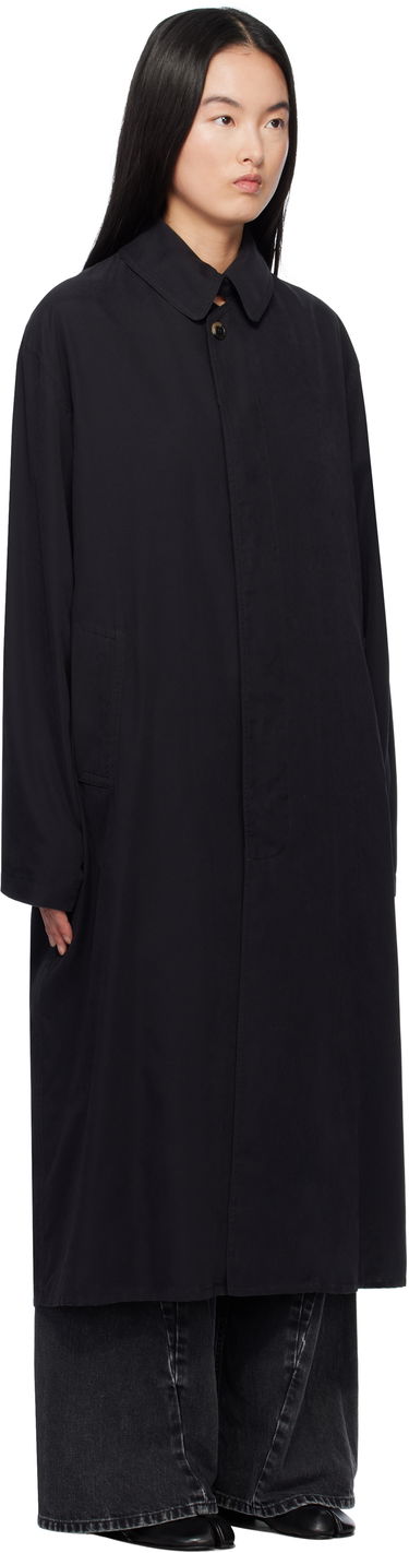Frakker Maison Margiela Black Peached Trench Coat Sort | S51AH0184 M35137, 1