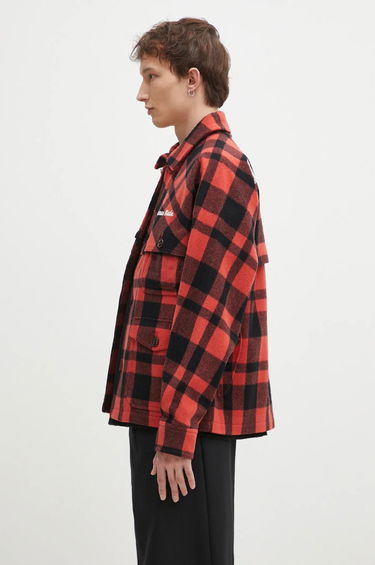 Skjorte Human Made Oversize Wool Hunting Jacket Rød | HM28JK031, 1