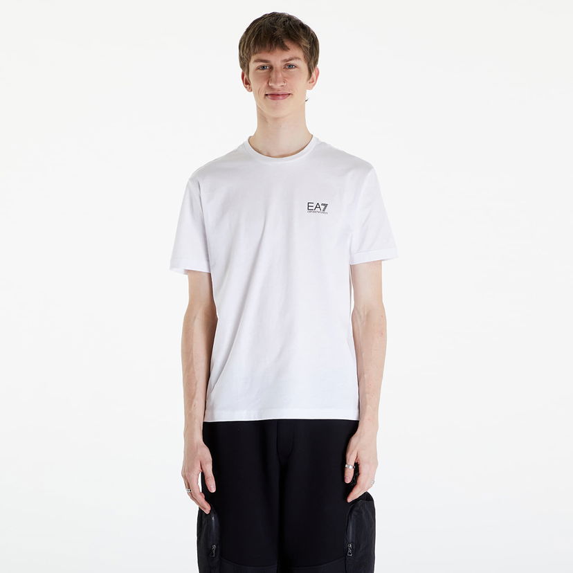 T-shirt Emporio Armani EA7 T-Shirt White Hvid | 8NPT18PJ02Z1100