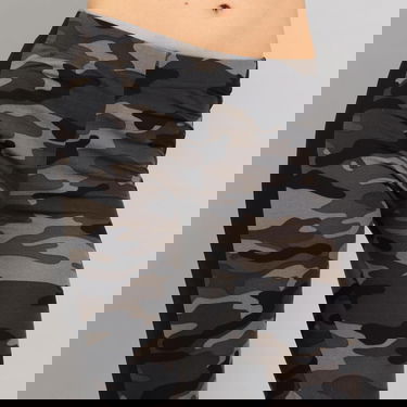 Bukser og jeans Urban Classics Ladies Camo Stripe Leggings Grå | TB1530 Grey, 3