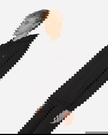 Sweatshirt GRAMICCI One Point Hooded Sweatshirt Sort | G303-FT Black, 4