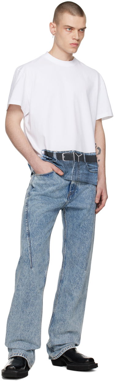 T-shirt Y/PROJECT Jean Paul Gaultier Edition Printed T-Shirt Hvid | YPJPGTS6-S24, 3