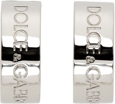 Øreringe Dolce & Gabbana Open Hoop Earrings Metalisk | WEQ5P4W1111, 0