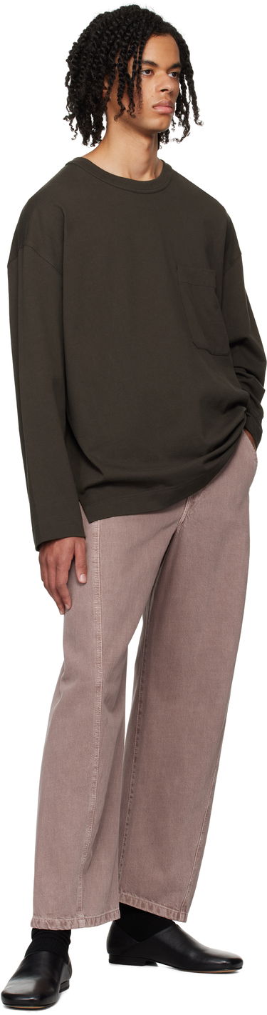 T-shirt LEMAIRE Long Sleeve T-Shirt Grøn | TO1289 LJ1022, 3