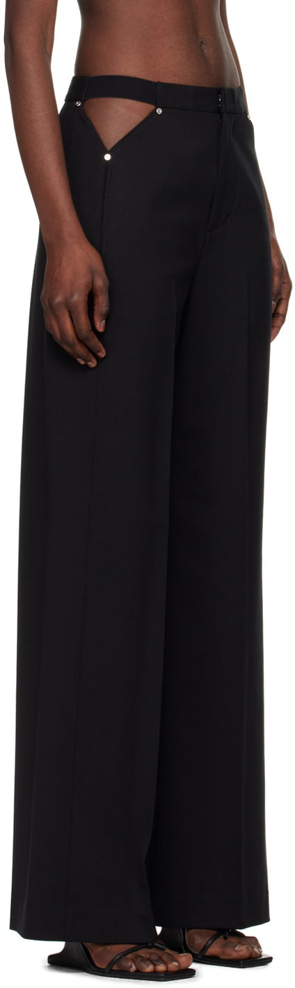 Bukser Dion Lee Studded Cutout Trousers Sort | C2193SS24, 1