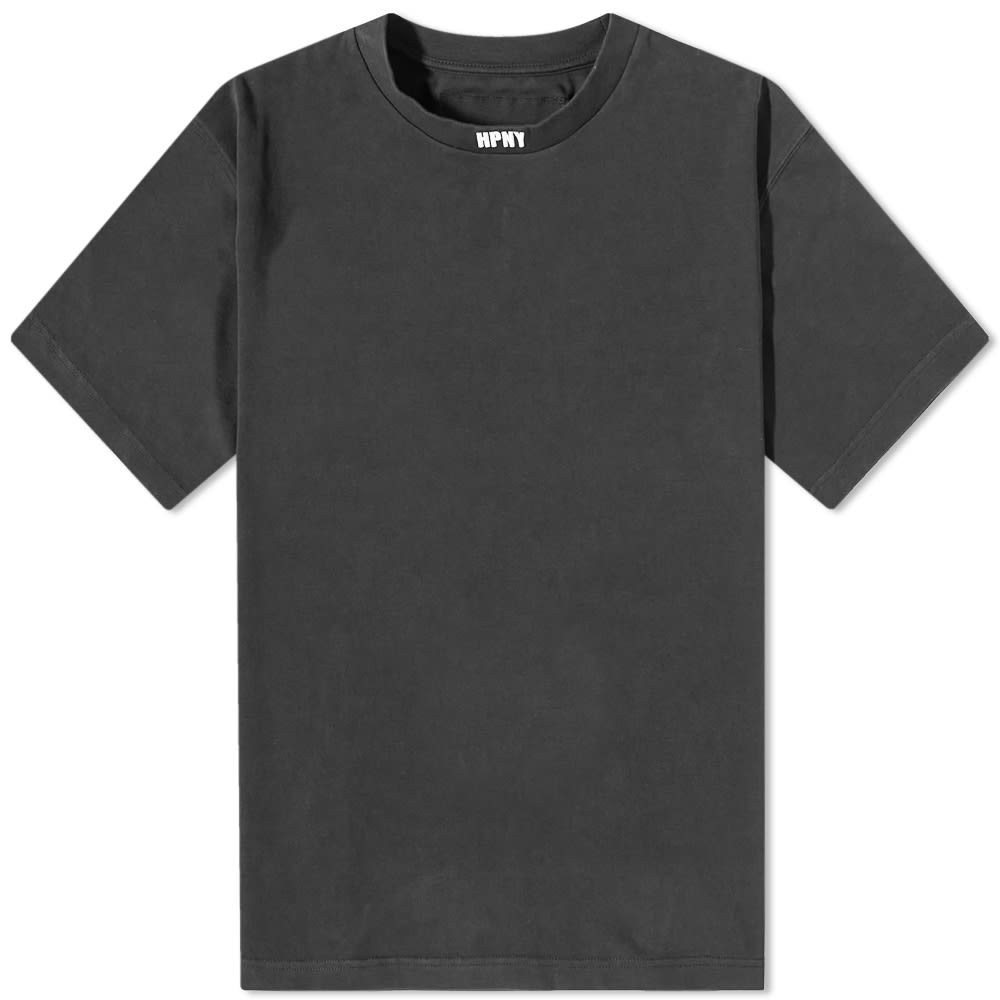 T-shirt HERON PRESTON HPNY Emblem Tee Sort | HMAA034C99JER0021001, 0