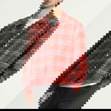 Skjorte Bode Gable Plaid Overshirt Flerfarvet | MRF25SH007, 2