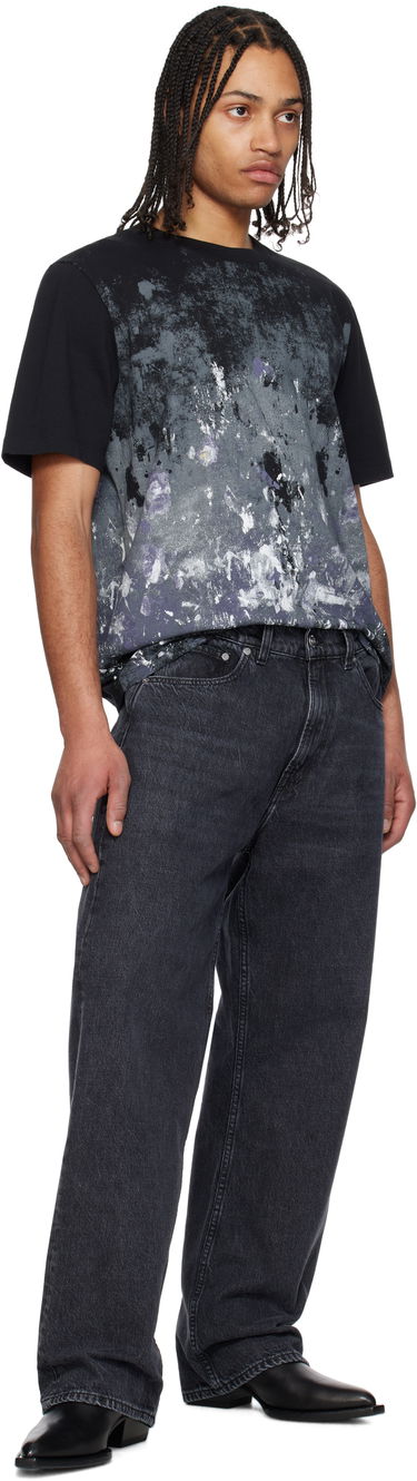 T-shirt rag & bone Rag & Bone Splatter Print T-Shirt Sort | MBC25ST033KJ33, 3