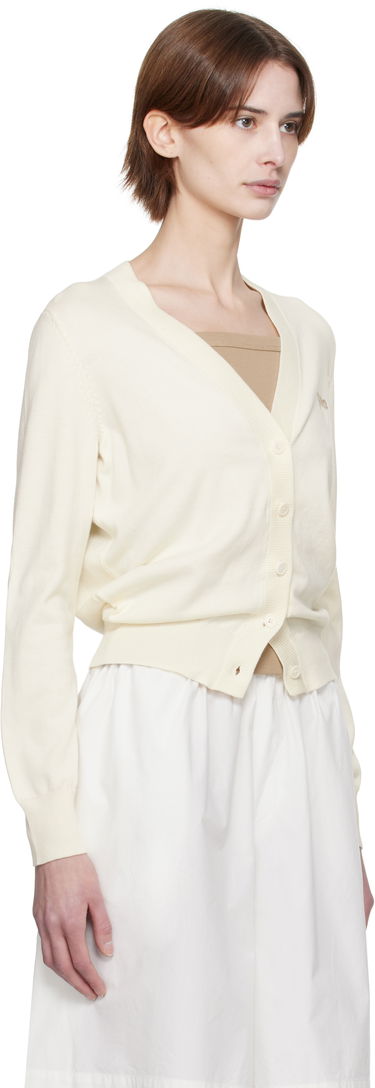 Sweater A.P.C. A.P.C. Berangere Cardigan Hvid | COGDK-F22318, 1
