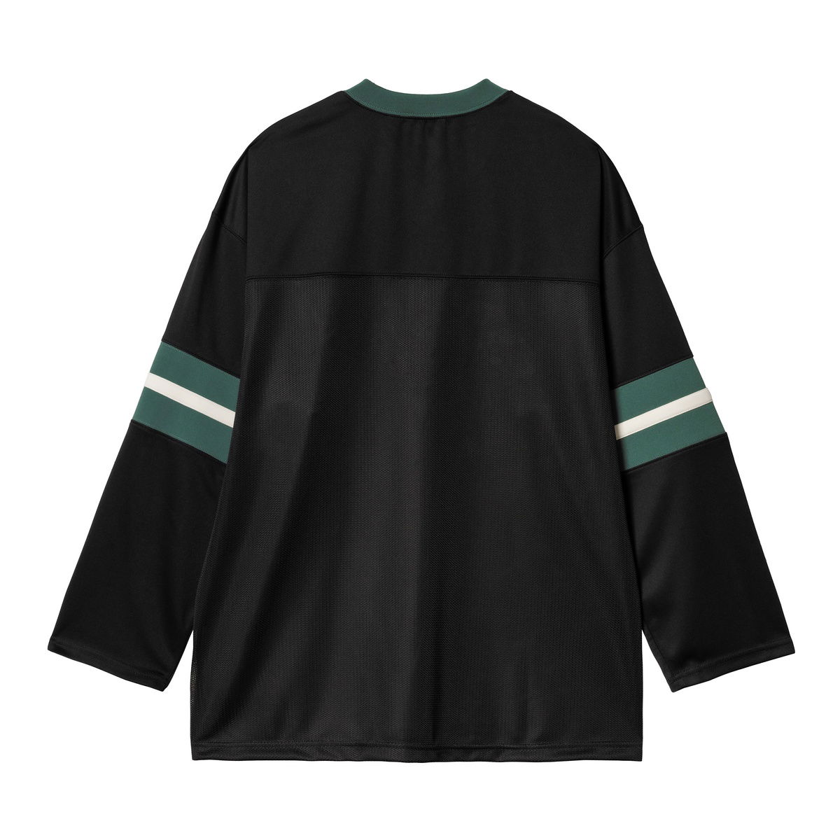Jersey Carhartt WIP Carhartt WIP Detroit Mesh Long Sleeve T-Shirt Sort | I034620_25, 1