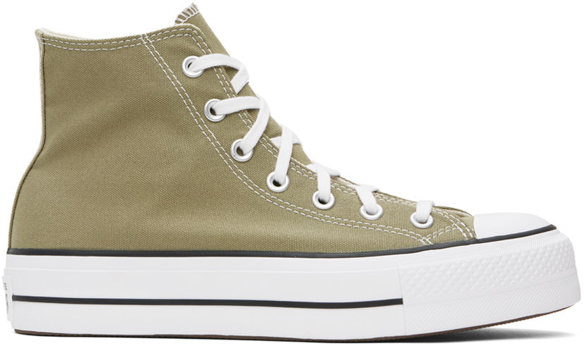 Sneakers og sko Converse Chuck Taylor All Star Lift Platform Grøn | A07571C