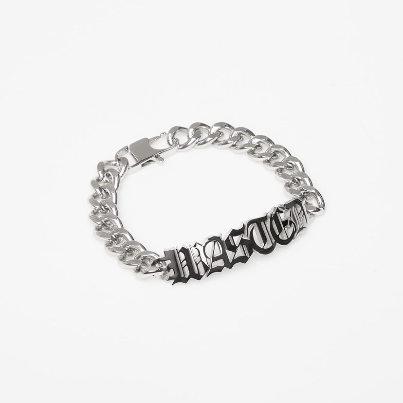 Armbånd Wasted Paris U Legacy Chain Bracelet with 'WASTED' Lettering Metalisk | WP_000310