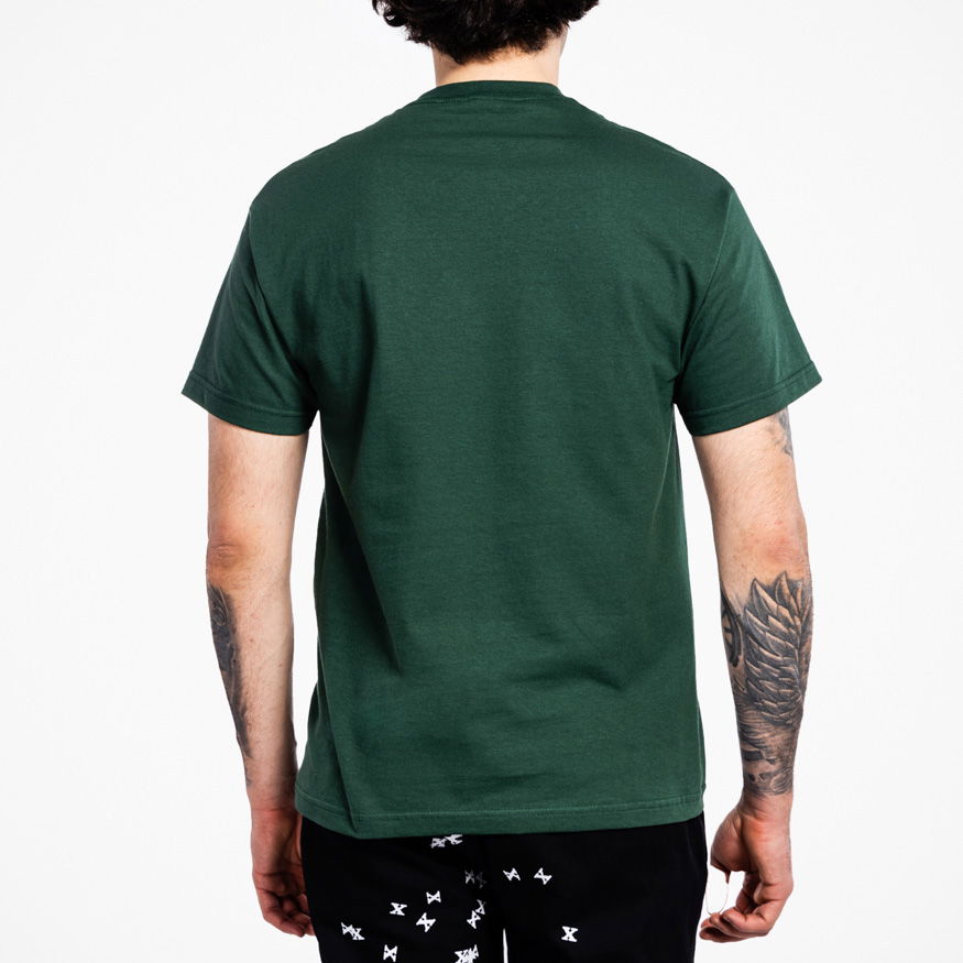 T-shirt Pleasures Stretch T-Shirt Grøn | P21W044-GREEN, 1