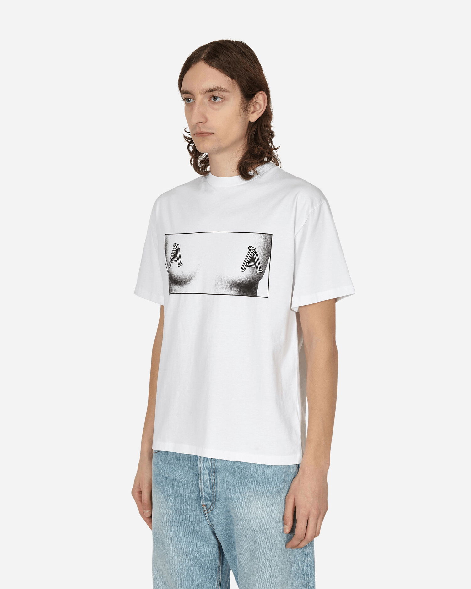 T-shirt Aries Boobs T-Shirt Hvid | STAR60007 WHT, 1