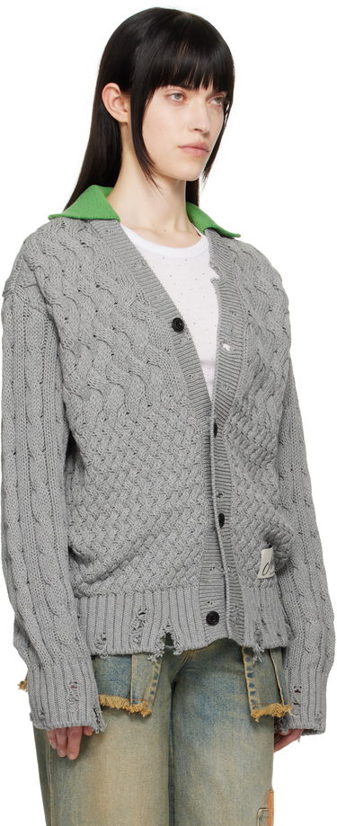 Sweater Andersson Bell Andersson Bell V-Neck Knit Cardigan Grå | atb1241m, 4