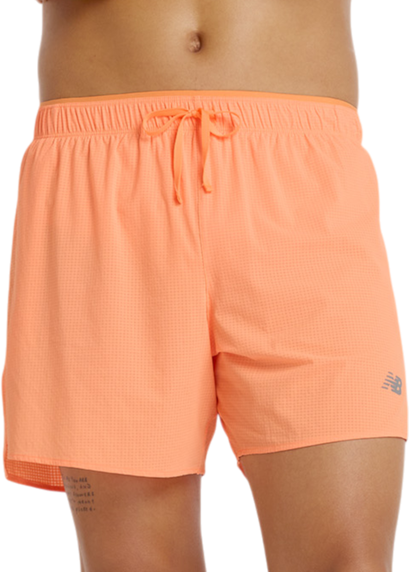 Shorts New Balance New Balance RC Ultra Light Split Running Shorts, 5" Orange | ms51286-hmo