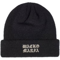 Beanie WACKO MARIA Mohair Knitted Watch Beanie Sort | 23FW-WMA-CP03-BLK, 2
