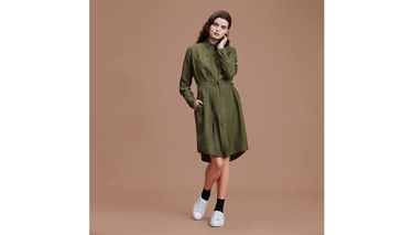 Kjole Makia Aava Dress Grøn | W75007_721, 3