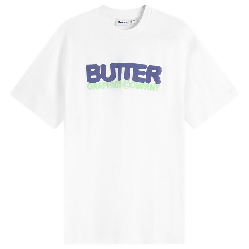 T-shirt Butter Goods Program White T-Shirt Hvid | BGQ4240264-WHT