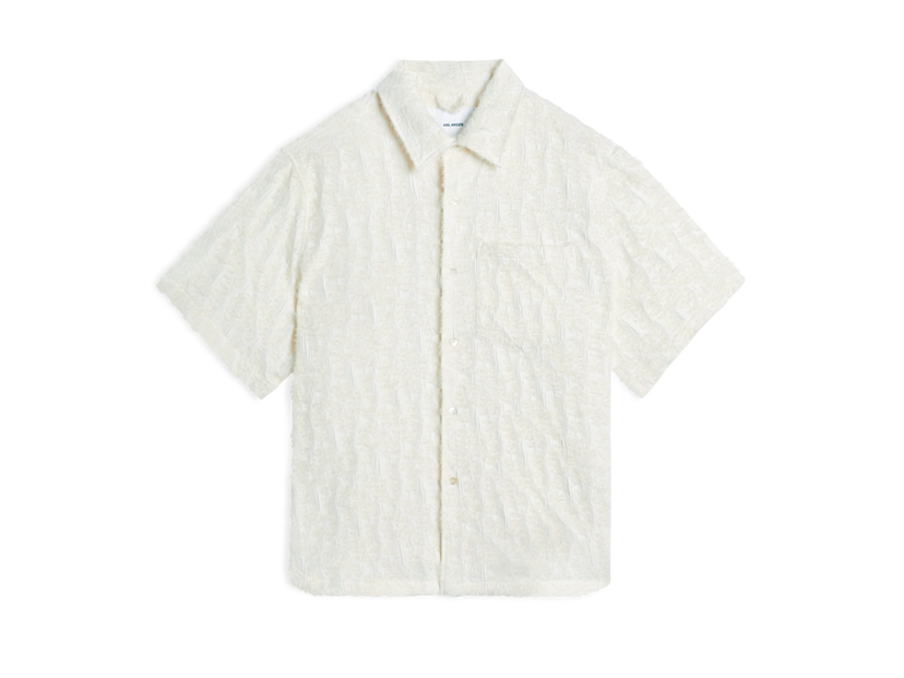 Skjorte AXEL ARIGATO Wade Bubble A Shirt Hvid | A2203001