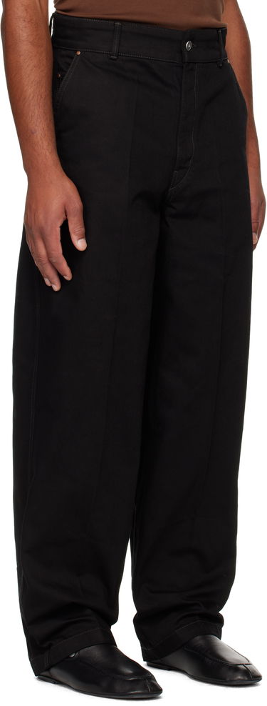 Jeans LEMAIRE LEMAIRE Maxi Barrel Workwear Jeans Sort | PA1261 LD1055, 1