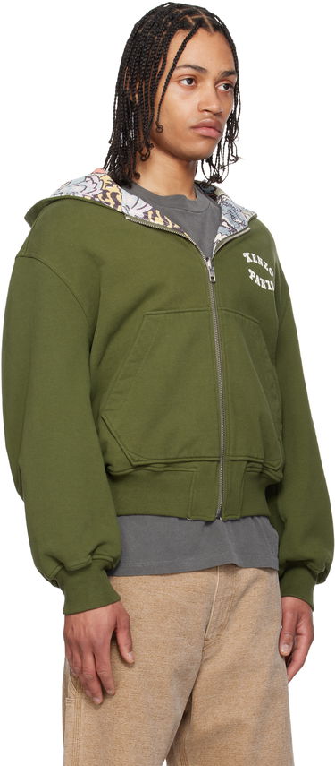 Sweatshirt KENZO Kenzo Paris VERDY Edition Reversible Hoodie Grøn | FF55SW2514MT, 1