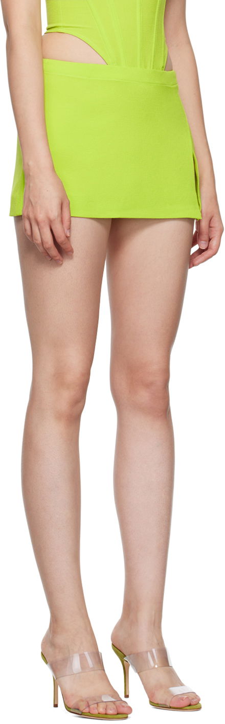 Nederdel Miaou Miaou Micro Miniskirt Grøn | 4012-CL-NELI, 1